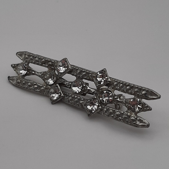 Vintage Rhinestone Brooch - Picture 3 of 5